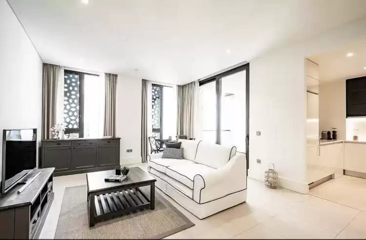 Résidentiel Propriété prête 1 chambre F / F Appartement  a louer au Doha #16229 - 1  image 